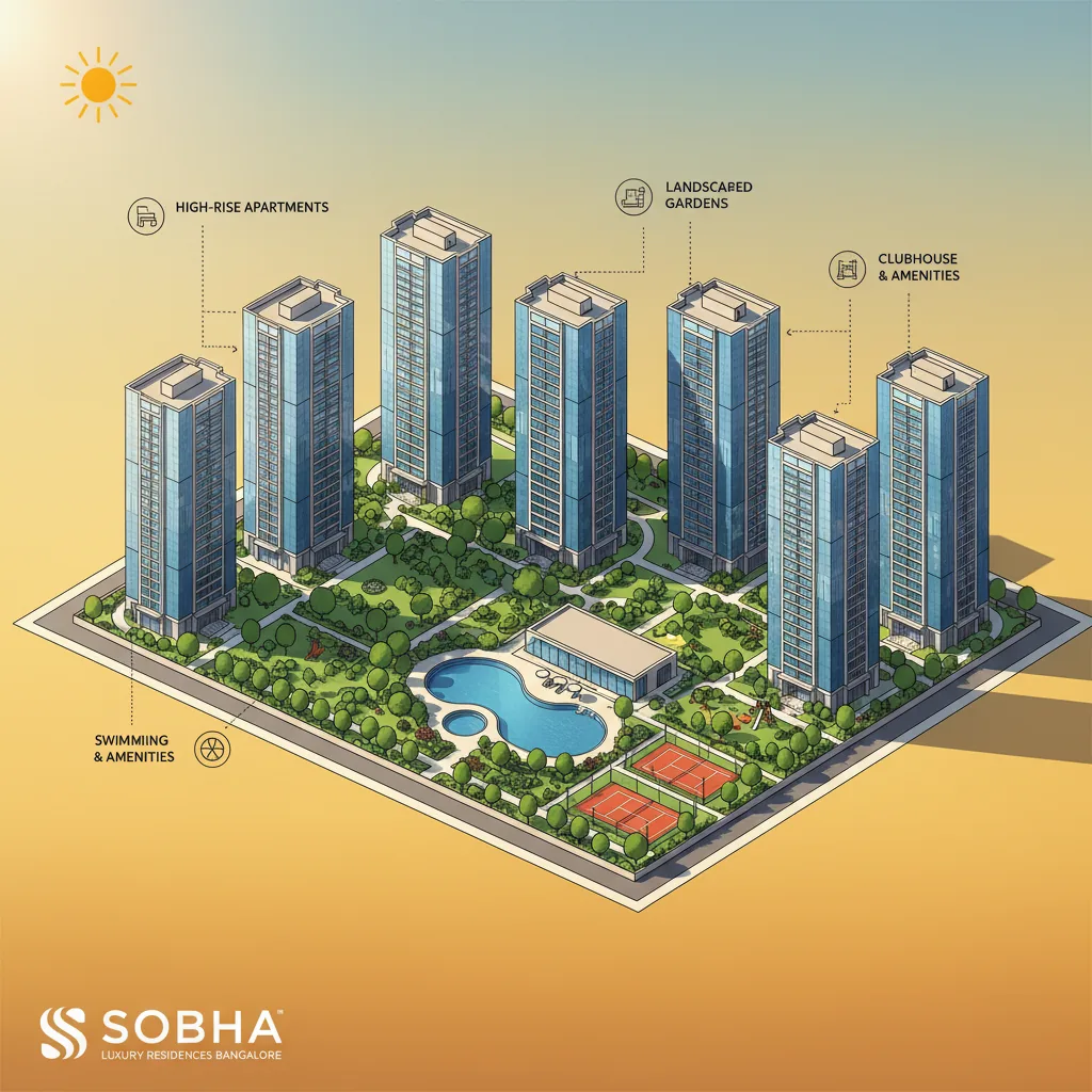 3 BHK Luxury Flats in Old Madras Road: Top Sobha Homes 2026