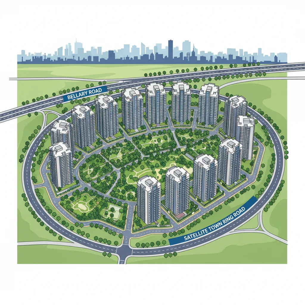 Bellary Road Proximity: Key Highway Access for Sobha One World