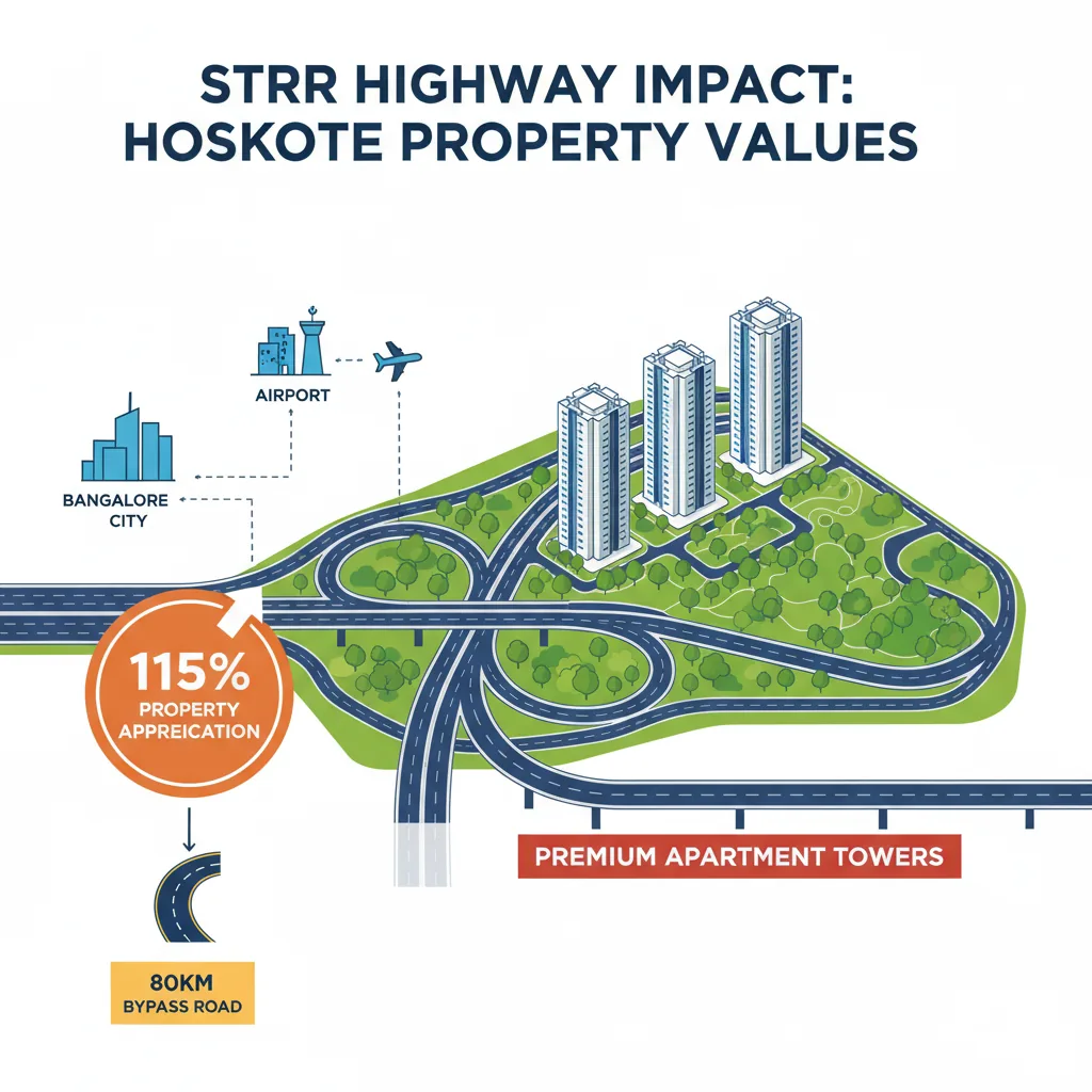 Impact of STRR on Hoskote Property