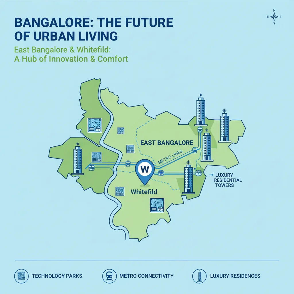 Is Whitefield Bangalore East or West?