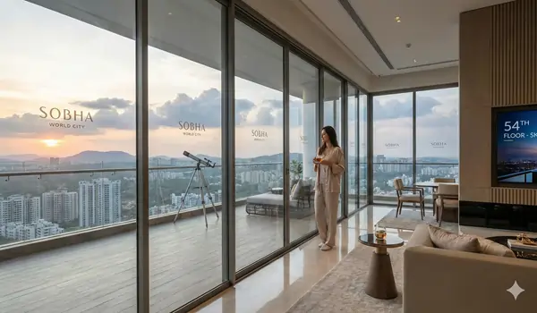 Living in the Sky: Life on the 54th Floor of Sobha One Residences