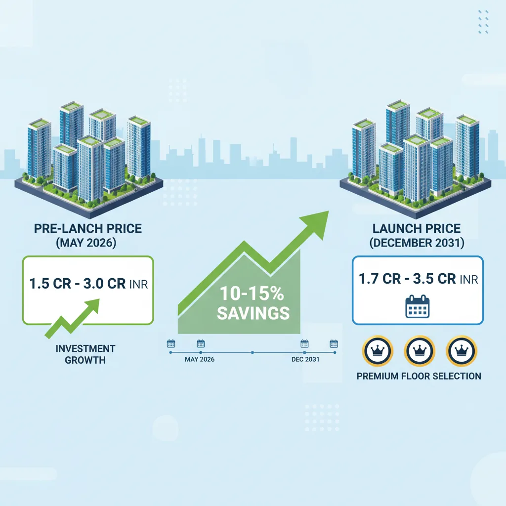 Pre-launch vs. Launch Price Benefits in East Bangalore: Smart Savings Guide