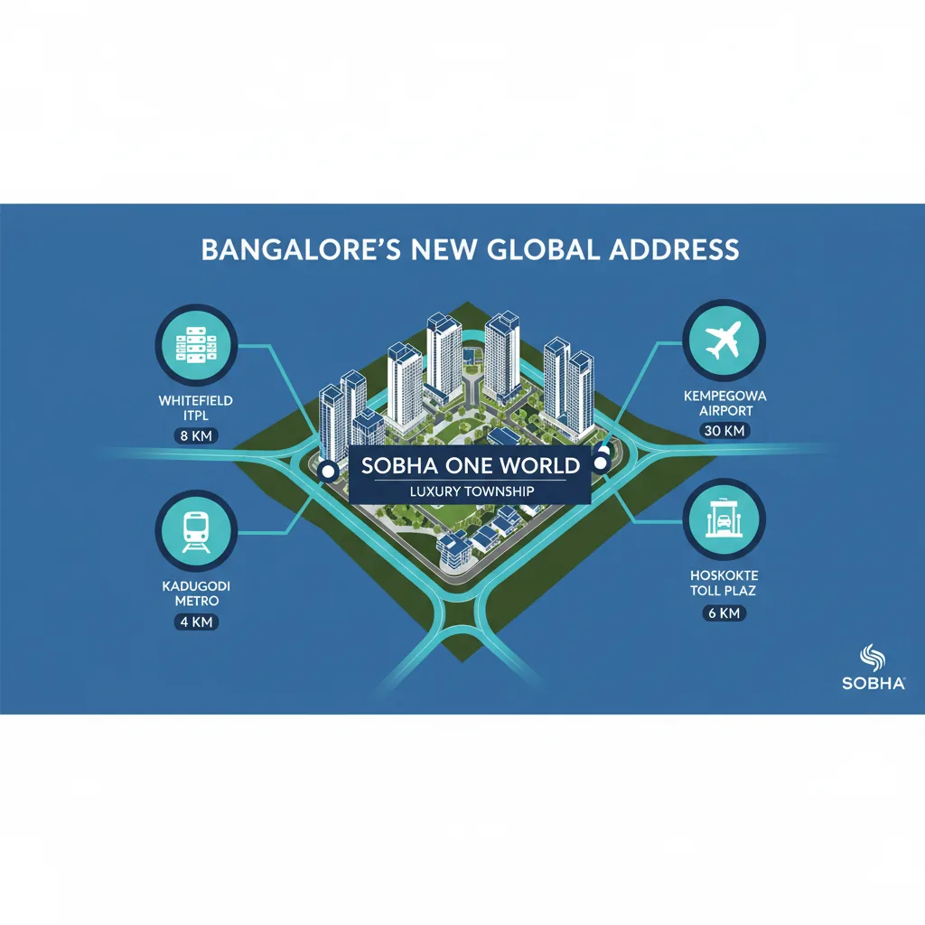Sobha One World Distance