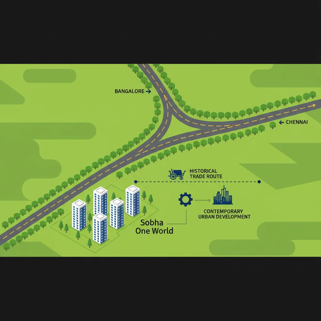 What is the History of Old Madras Road?