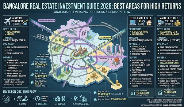 Which Area Is Best For Investment In Bangalore?