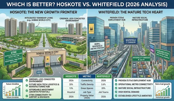 Which Is Better Hoskote Or Whitefield